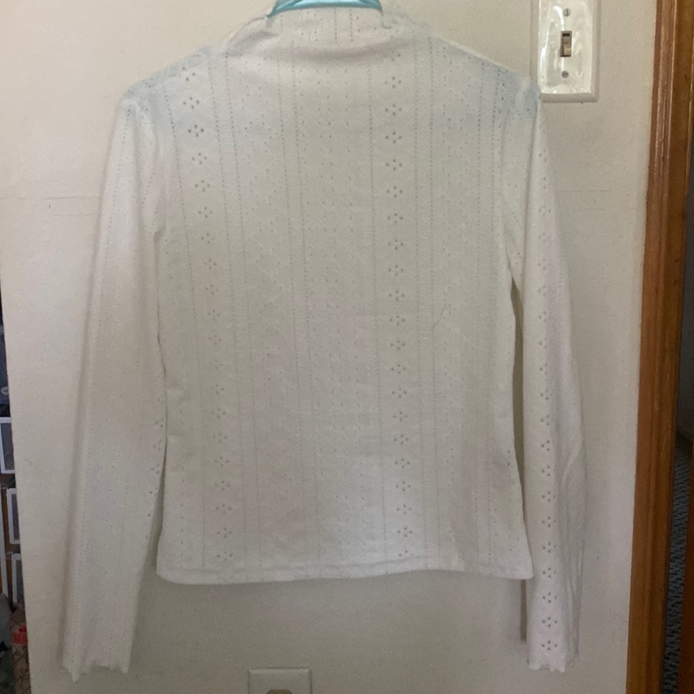 Plain white long sleeve